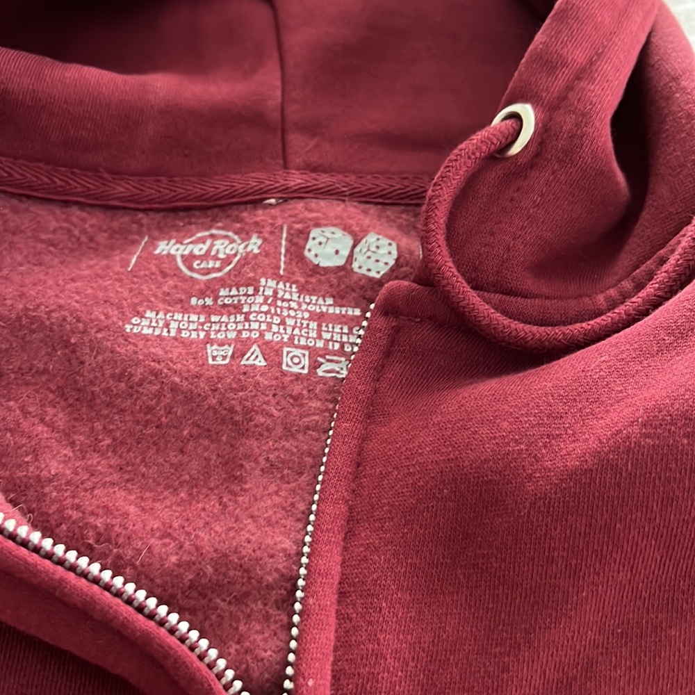 Hard rock Punta Cana kiss my ace, hooded sweatshirt - Picture 4 of 5